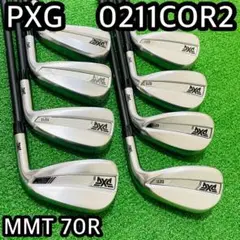 6713 美品 PXG 0211COR2 8本セット MMT 70R 右利き