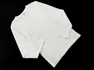 EDWIN エドウィン 長袖 Tシャツ sizeM/白 ◇■ ☆ ejc4 メンズ