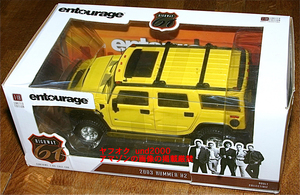 Highway 61 アントラージュ オレたちのハリウッド 1/18 2003 Hummer H2 ハマー Entourage イエロー ハイウェイ61