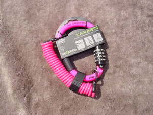 EWP KARABIN Cable Lock 5φx1800㎜ NEON PINK 新品未使用