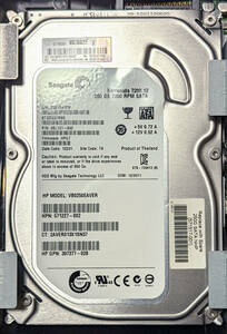 【検品済】 SEAGATE 250GB HDD ST3250318AS SATA600 7200 CMR (使用約1000時間) 