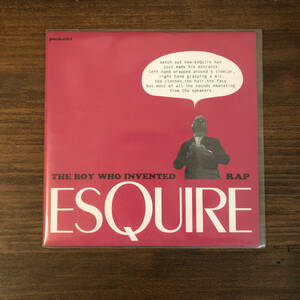 ESQUIRE / THE BOY WHO INVENTED RAP 7インチ Punka Music ラウンジミュージック