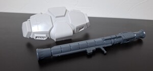 ☆定形外郵便発送 組立品 バンダイ 1/144 HG ガンダム 試作2号機 GP02A サイサリス アトミックバズーカ シールド 武器 ジャンク☆BANDAI