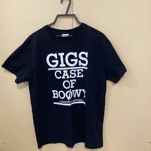 ※13082　GIGS CASE OF BOOWY バンド Tシャツ　開封済み　未使用 素人保管品