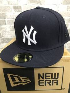 NEWERA 59FIFTY希少ビッグサイズNYヤンキース50周年キャップ3/4