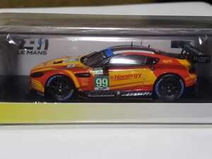 新品 1/43 スパーク SPARK Aston Martin Vantage V8 No.99 LMGTE Pro Le mans 2015 Aston Martin F. Rees - A. Macdowall - R. Stanaway