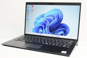 1円スタート ノートパソコン Windows11 ハイスペック VAIO Pro PK VJPK13C11N 第10世代 Core i5 SSD256GB メモリ8GB カメラ WPS office搭載