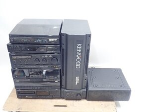 【ジャンク品】KENWOOD ケンウッド A-7J/P-7G/T-7J/X-7J/GE-7/DP-7J/CS-7/SW-7 システムコンポ ¶ 70825-1