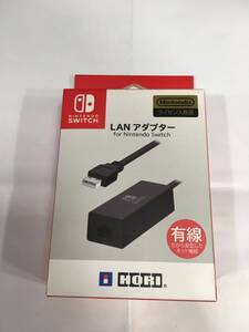 ◆◇HORI/LANアダプター/USB/for Nintendo Switch/未使用/:ゲN3867-91ネ◇◆