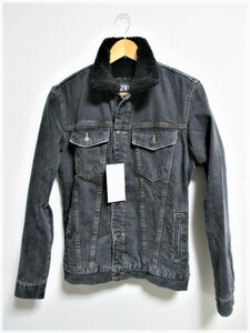 ☆ZARA ザラ インナーボア デニムジャケット Gジャン ジャケット/メンズ/S☆新品