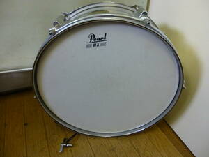 ◆中古 ZEN-ON パール ドラム Pearl 外寸直径約40㎝ 内寸直径約35.5㎝ 高さ約16㎝ 日本製 音楽器材 打楽器