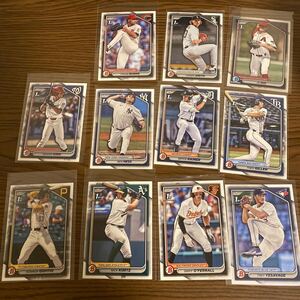 2024 MLB topps bowman panini draft baseball 1stプロスペクトカードセット