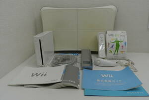 家電祭 ゲーム祭 1円スタート！ Nintendo 任天堂 Wii RVL-001 Fit RVL-021 ゲーム機 コントローラー バランスボード 作動未確認 ジャンク品