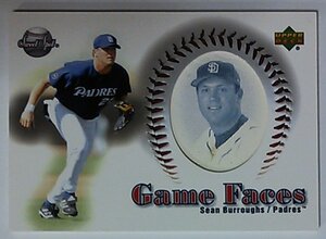 MLB トレカ●2002 Upper Deck Game Face #175 ショーン・バロウズ Sean Burroughs●トレーディング・カード●313