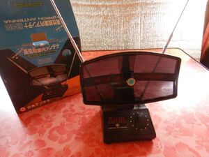 高性能アンテナ NR-801 日本アンテナ　FM-VHS-UHF TV ANTENNA 20X12H20CM 使用感少なし　箱入り