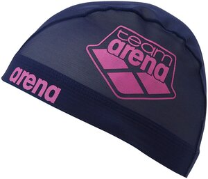 1693568-ARENA/メッシュキャップ TEAM ARENA スイムキャップ 水泳 帽子 練習 トレーニング/M