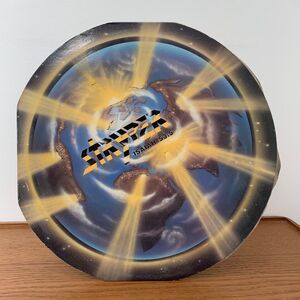 STRYPER「THE YELLOW AND BLACK ATTACK」ストライパー「神聖紀」LPピクチャー限定レコード LP BLUE VINYL Enigma Record Album