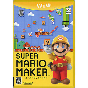 【中古】【ゆうパケット対応】スーパーマリオメーカー Wii U 元箱あり [管理:1350001002]