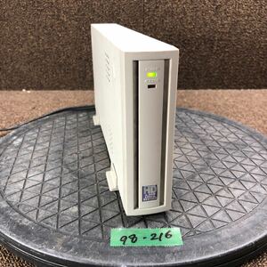 98-216 激安 レトロPC パーツ 外付けHDD ハードディスク I・O DATA HDVS-UM4.3G/CBSC HDD無し 通電のみ確認 ジャンク