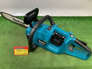 【中古品】★makita(マキタ) 18/18=36v 350㎜充電式チェンソー 青(本体のみ) MUC353DZ IT4TYJMSH96W