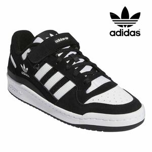 新品 アディダス【26.5cm】 FORUM LOW 定価11000円 フォーラム 天然皮革 レザー adidas スニーカー アディダス ローカット 靴 0695 パンダ