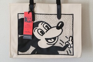 COACH コーチ KEITH HARING キースへリング Disney ディズニー ミッキー トートバッグ エコバック