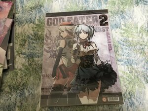 213クリアファイル　ゴッドイーター2 GOD EATER 2 ムービック　シエル　アリサ