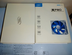 PT036 PCケース用ファン DEEP COOL UF80 付属品