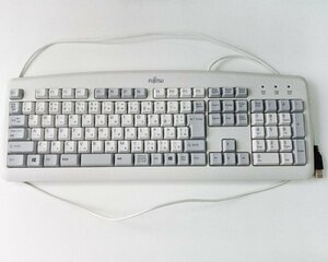 FUJITSU KU-0325 USB有線キーボード◆ 中古品 ◆ G02006