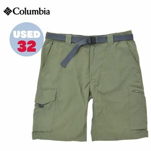 Columbia コロンビア カーゴ ショートパンツ SILVER RIDGE CARGO SHORT AE4084 オリーブ メンズ W32 ショーツ パンツ アウトドア キャンプ