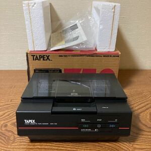 美品　TAPEX VHS ビデオカセットワインダー　KMV-750 動作品