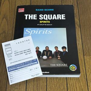 T-SQUARE バンドスコア THE SQUARE T-スクエア スコア 楽譜 安藤まさひろ T-スクェア タブ譜 Spirits スピリッツ CD付属