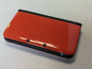 〔動作品〕NINTENDO 3DS LL (SPR-001) オレンジ 任天堂　本体のみ