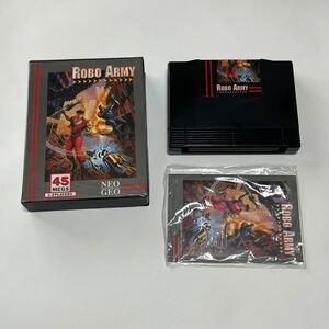 コレクター引退 大量出品中 ネオジオ neogeo ロボアーミー　 Robo Army 海外版　正規品　動作品