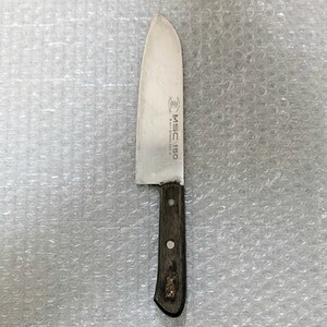 正広 MASAHIRO MSC150　洋包丁　牛刀　三徳包丁　刃渡り約17cm 全長約28cm　動作未確認　現状品　