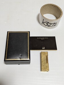 dunhill ダンヒル　ガスライター　USRE 24163 US.RE 24163 　ライター　ケース付き　　