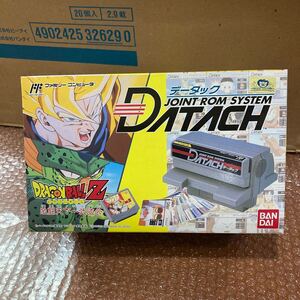 未開封【バンダイ】FC fc ファミコン DATACH データック ドラゴンボールZ 激闘天下一武道会 箱出し品　デッドストック 未開封品　5