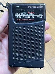 Panasonic FM/AMラジオ 「RF-551」　動作品