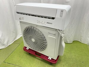 2023年製 美品★Hisense ハイセンス エアコン おもに10畳用 8畳～12畳 2.8kW 内部クリーン 解凍洗浄 暖房 HA-S28FE3-W d11139N