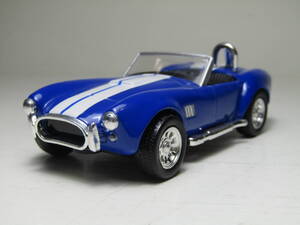 SHELBY COBRA 1/43 シェルビーコブラ 427 S/C 1965 ブルー レーシングストライプ 絶版美品 CARROLL SHELBY 未展示品 V8 アメリカンマッスル