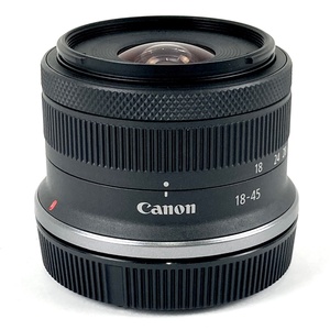 キヤノン Canon RF-S 18-45mm F4.5-6.3 IS STM 一眼カメラ用レンズ（オートフォーカス） 【中古】