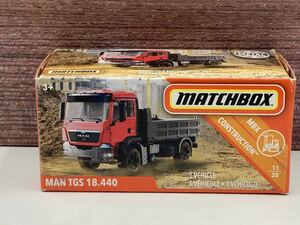 即決有★マッチボックス MATCHBOX MAN TGS 18.440 ダンプ トラック★ミニカー