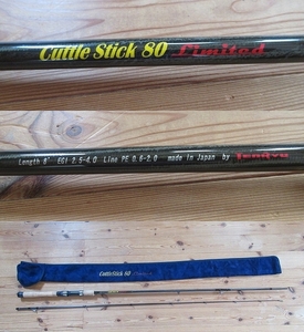 テンリュウ　キャトルスティック　TENRYU cuttle stick 80 limited エギング