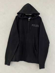 POLeR POLER OUTDOOR STUFF パーカー サイズM ポーラー アウトドア サーファー スケーター スノーボード スケート キャンプ