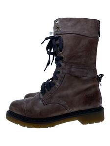 Dr.Martens◆12ホール/レースアップブーツ/UK7/BRW/レザー/1914