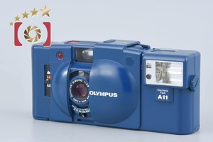 【中古】OLYMPUS オリンパス XA2 ブルー コンパクトフィルムカメラ