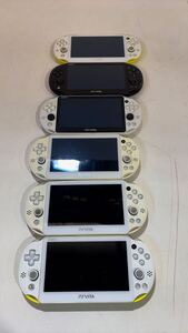 SONY PS Vita PCH-2000 6個まとめて売り動作未確認