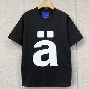 定番・半袖Tシャツ 定価2万◆Emmauela・イタリア・ミラノ発◆綿100％ 上品 吸汗 通気 お洒落 トップス カジュアル スウェット 春夏 M/46