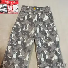 【レアタグ】BURTON カモフラージュ　グラフィティデザイン　パンツ　M