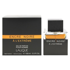 ラリック アンクルノワール エクストレーム EDP・SP 100ml 香水 フレグランス ENCRE NOIRE A L’EXTREME POUR HOMME LALIQUE 新品 未使用